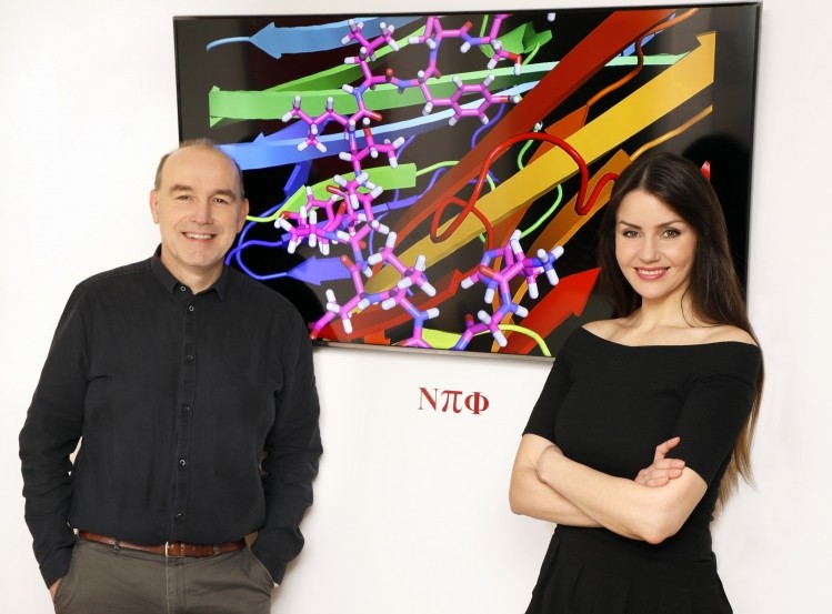 Emmet Browne and Dr Nora Khaldi of Nuritas