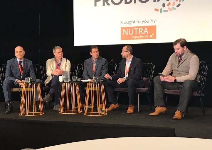 Georges Rawadi (4th from left) takes part in a panel discussion at this year's Probiota. 