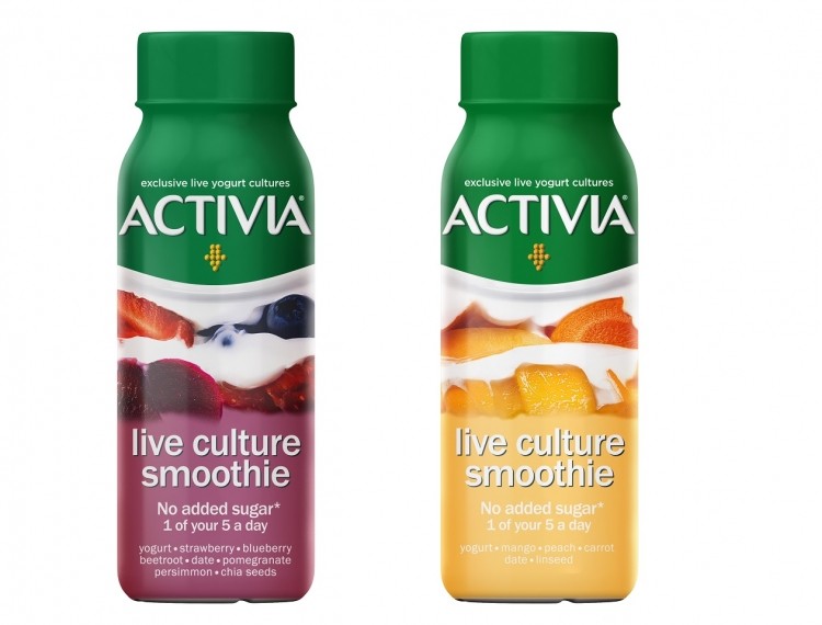 culture fizz Activia live hopes to sales up smoothies with