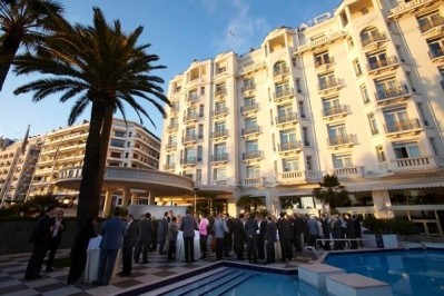 The event takes place at the five-star Grand Hyatt Hôtel Martinez in Cannes