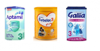 Picture: Danone. Examples of the firm's products