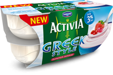 Activia from Danone is one of the top three brands