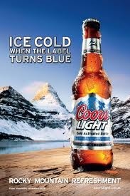 Popular in the United States, sensory claims, made for products such as Coors Light, are beginning to appear in the UK 