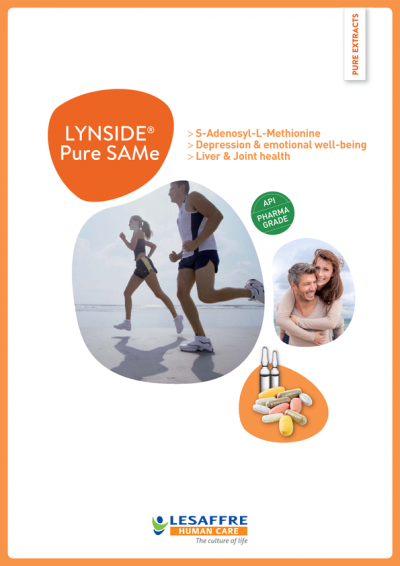 Lynside® Pure SAMe : the new ingredient for mood, joint and liver health