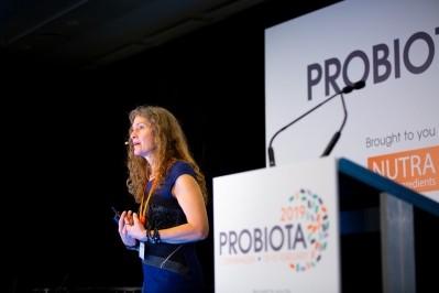 Tine Rask Licht, from the Technical University of Denmark, presenting at Probiota 2019