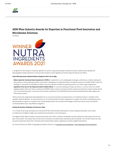 Spark Success with Award-winning Microbiome Solutions 