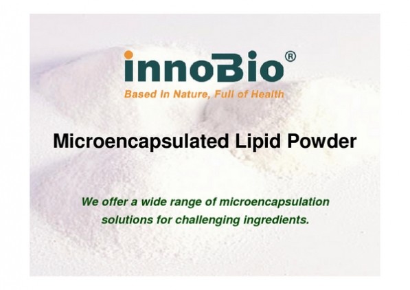 Microencapsulated Lipid Powder