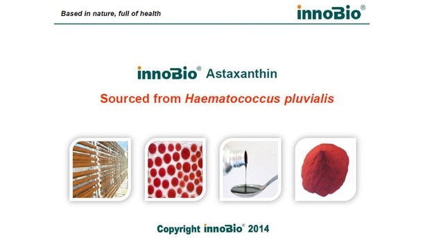 INNOBIO® Astaxanthin, Extracted from Haematococcus pluvialis!