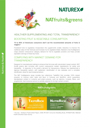 Healthier supplementing and total transparency