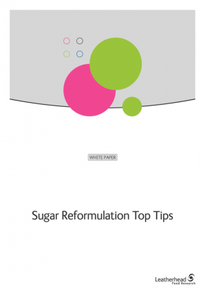 Sugar Reformulation Top Tips 2015