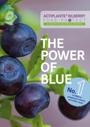 Discover the New Power of Blue – Actiplants® Bilberry Pure Protect
