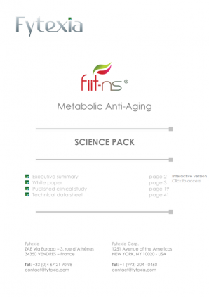 Fiit-ns® by Fytexia® - Metabolic Anti-Aging - Publication of a new Technical Paper
