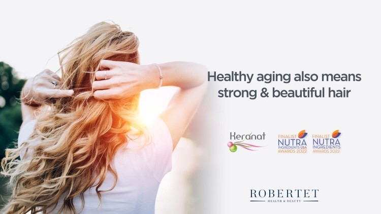 Healthy aging also means strong & beautiful hair 