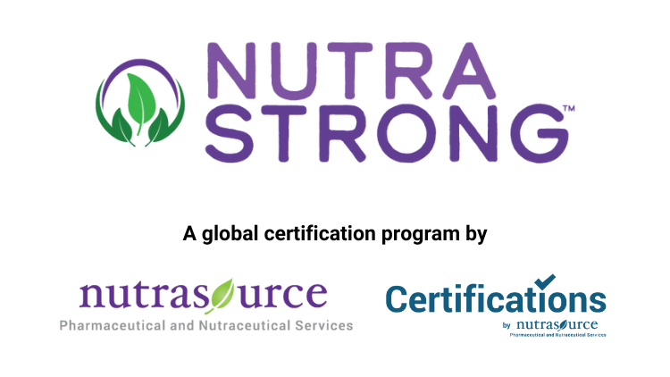 NutraStrong™ - a global NHPs & supplements certification