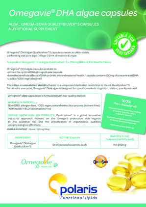 Omegavie® DHA algae Capsules
