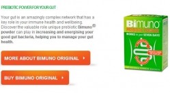 Bimuno marketing as it appears online today. Clasado is in the process of updating it to comply with the ruling